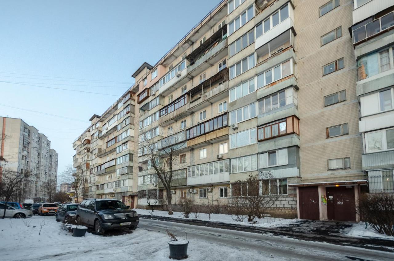Kvartirkoff Na Obolonskiy Prospekt 7 Kiev Extérieur photo